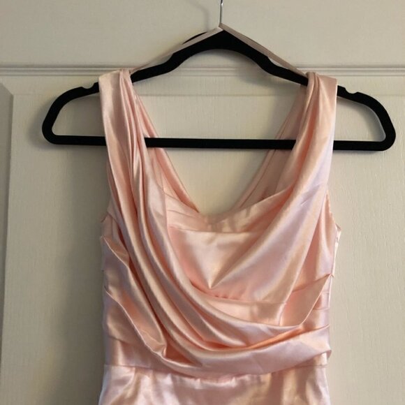 COCKTAIL Dress In Glittery pastel orange Size XXS - Picture 3 of 9